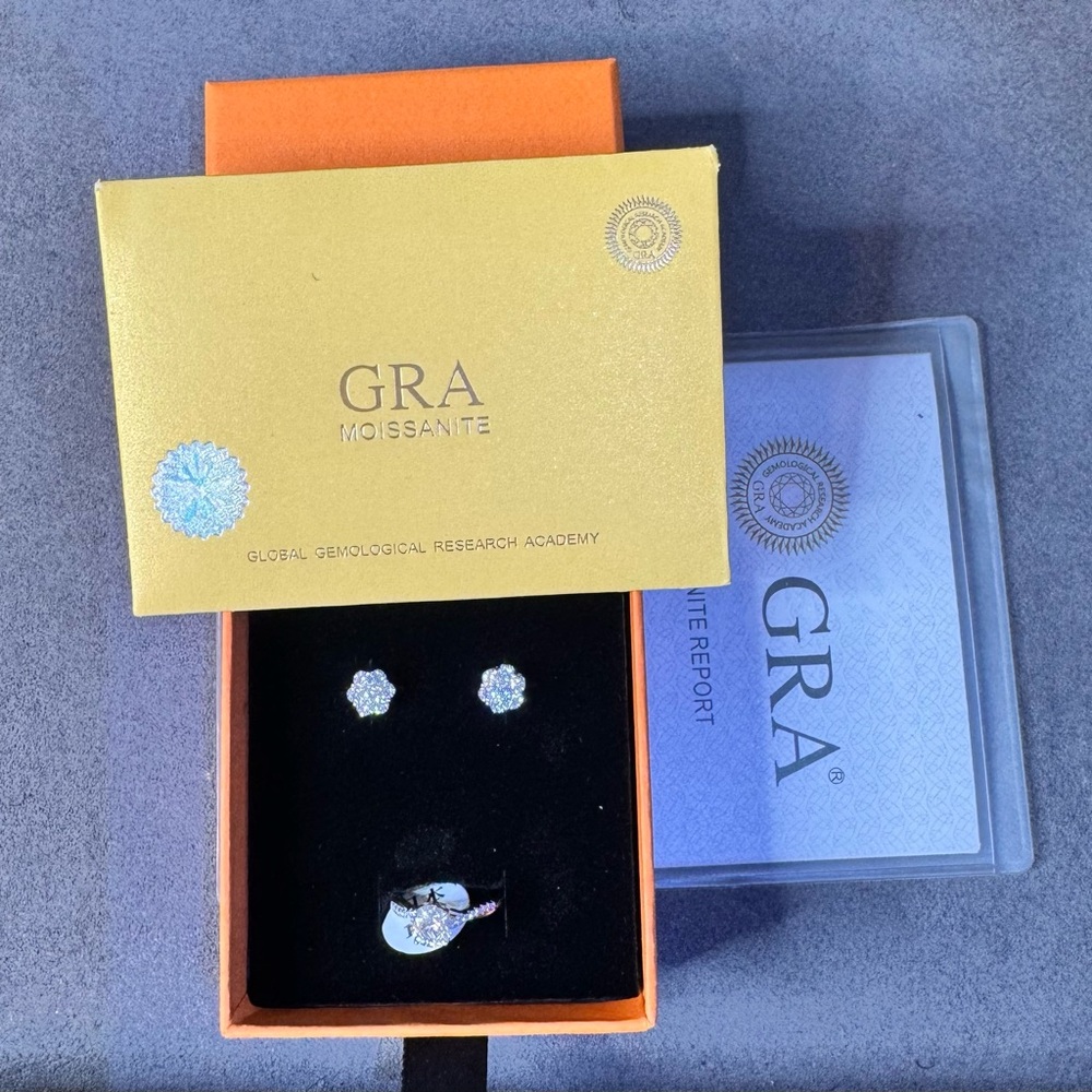Valentines Day Special Earrings and Ring Set